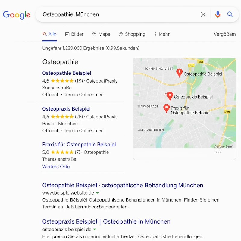 Local SEO für Heilpraktiker
